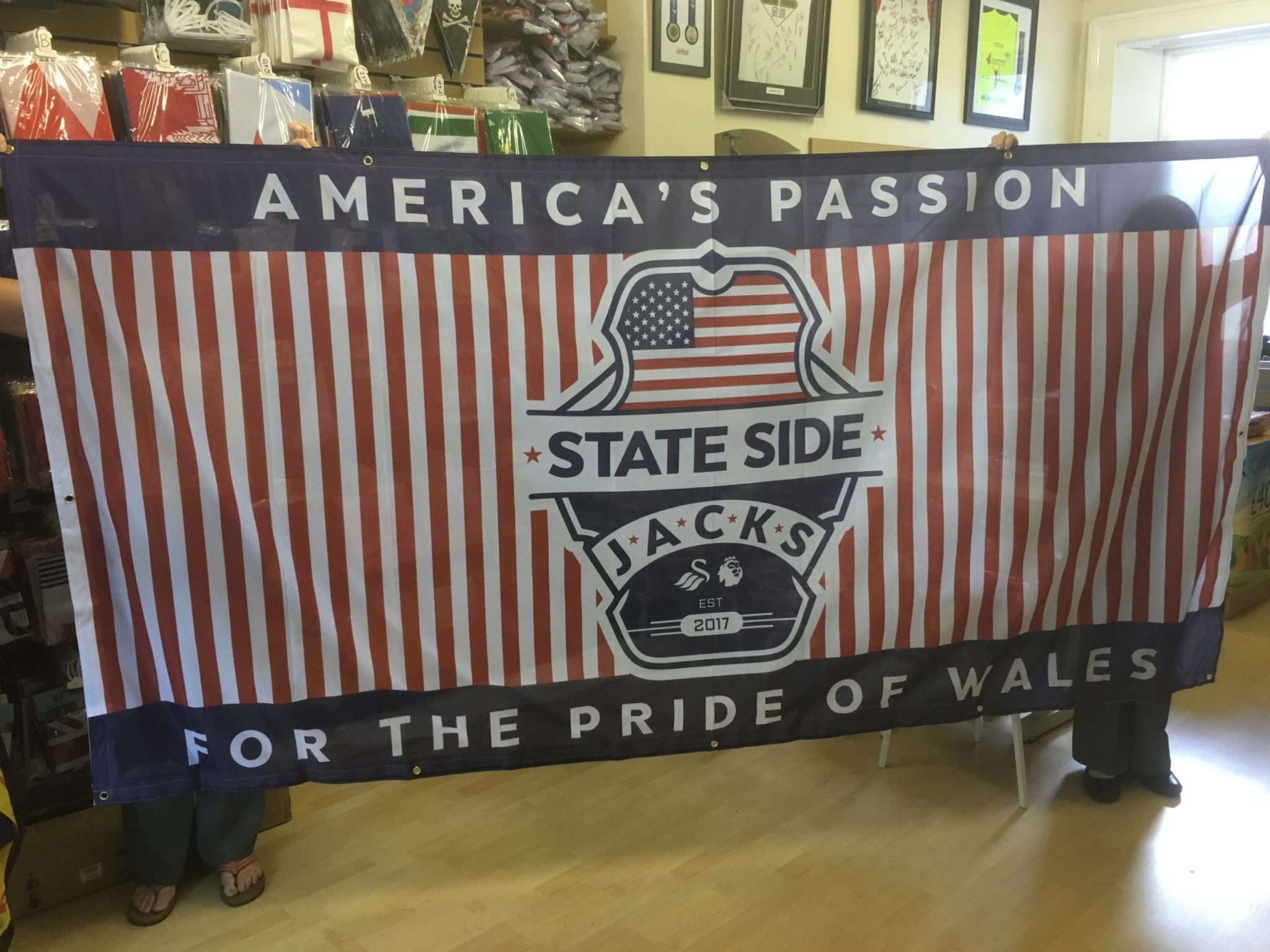 Official Stateside Jacks Flag