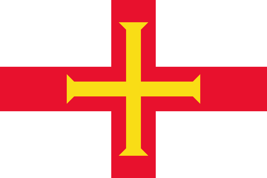 Guernsey Traditional Sewn Flag