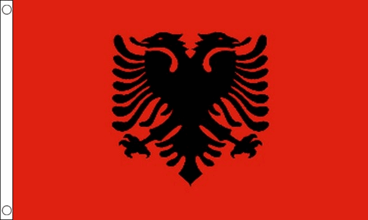 Albania Flag (Medium)