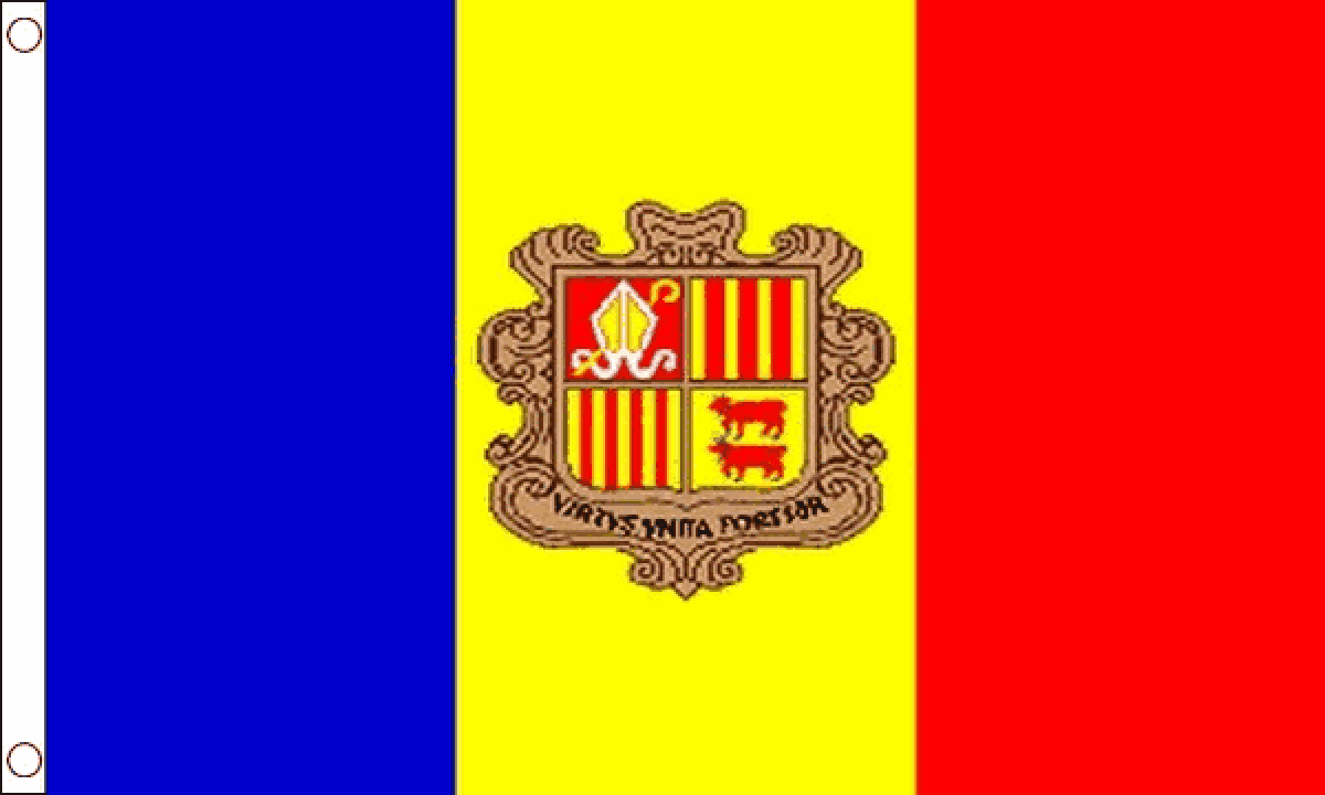 Andorra Flag(Small)