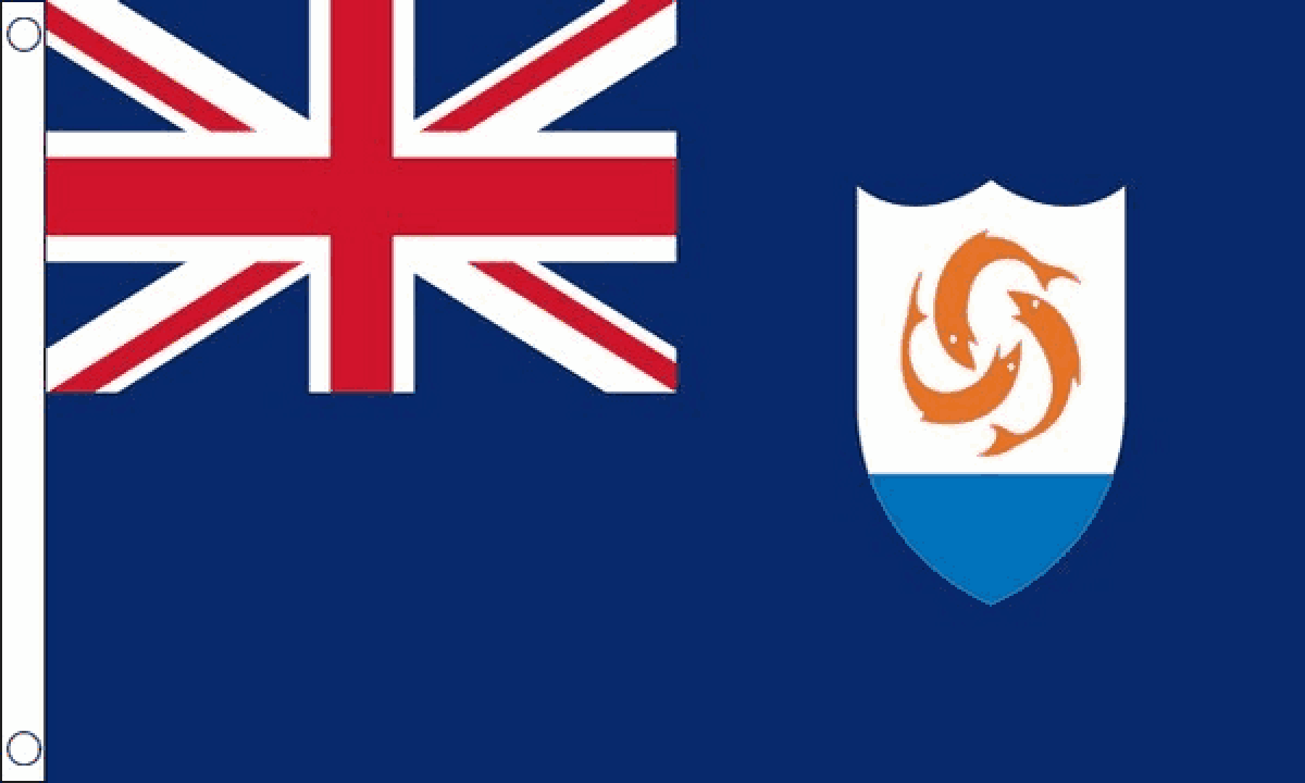 Anguilla Flag (Medium)