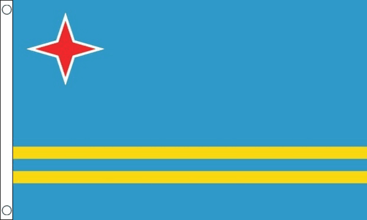 Aruba Flag (Medium)