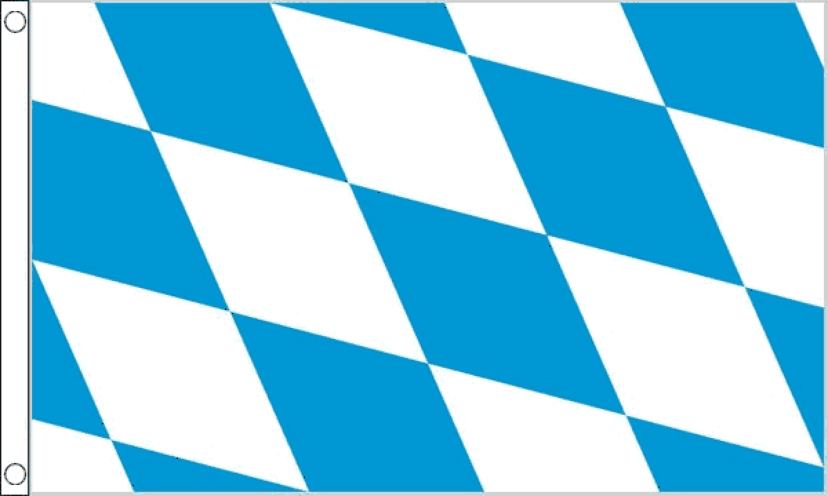 Bavaria no Crest Flag (Small)