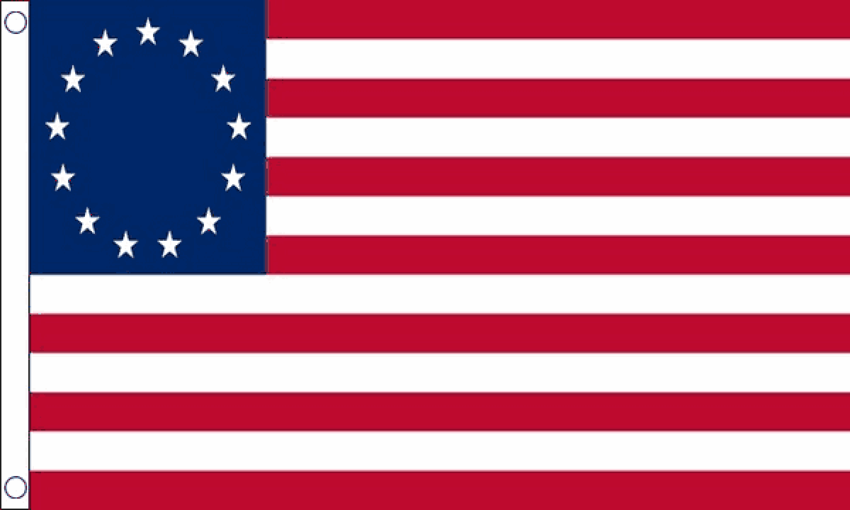 Betsy Ross Flag (Medium)