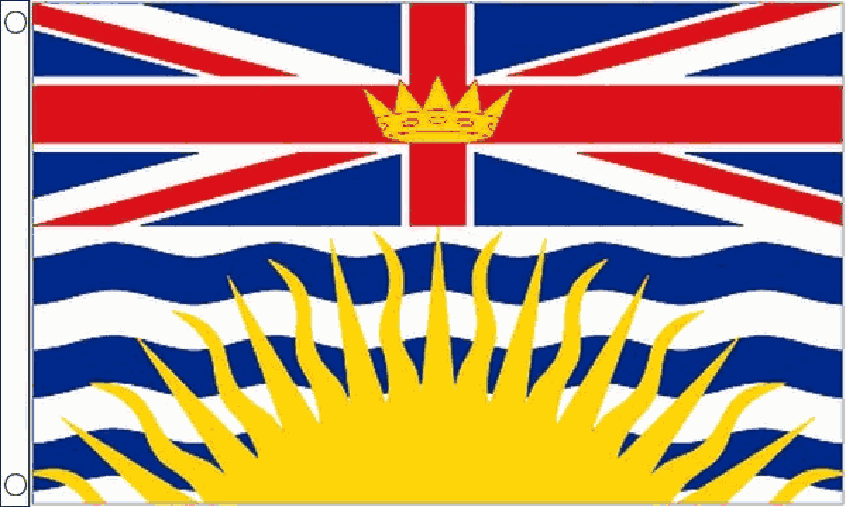 British Colombia Flag (Medium)