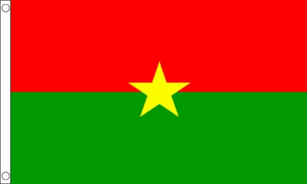 Burkina Faso Flag (Small)