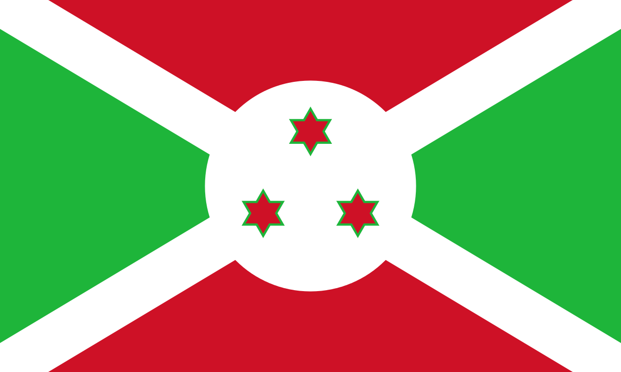 Burundi Traditional Sewn Flag