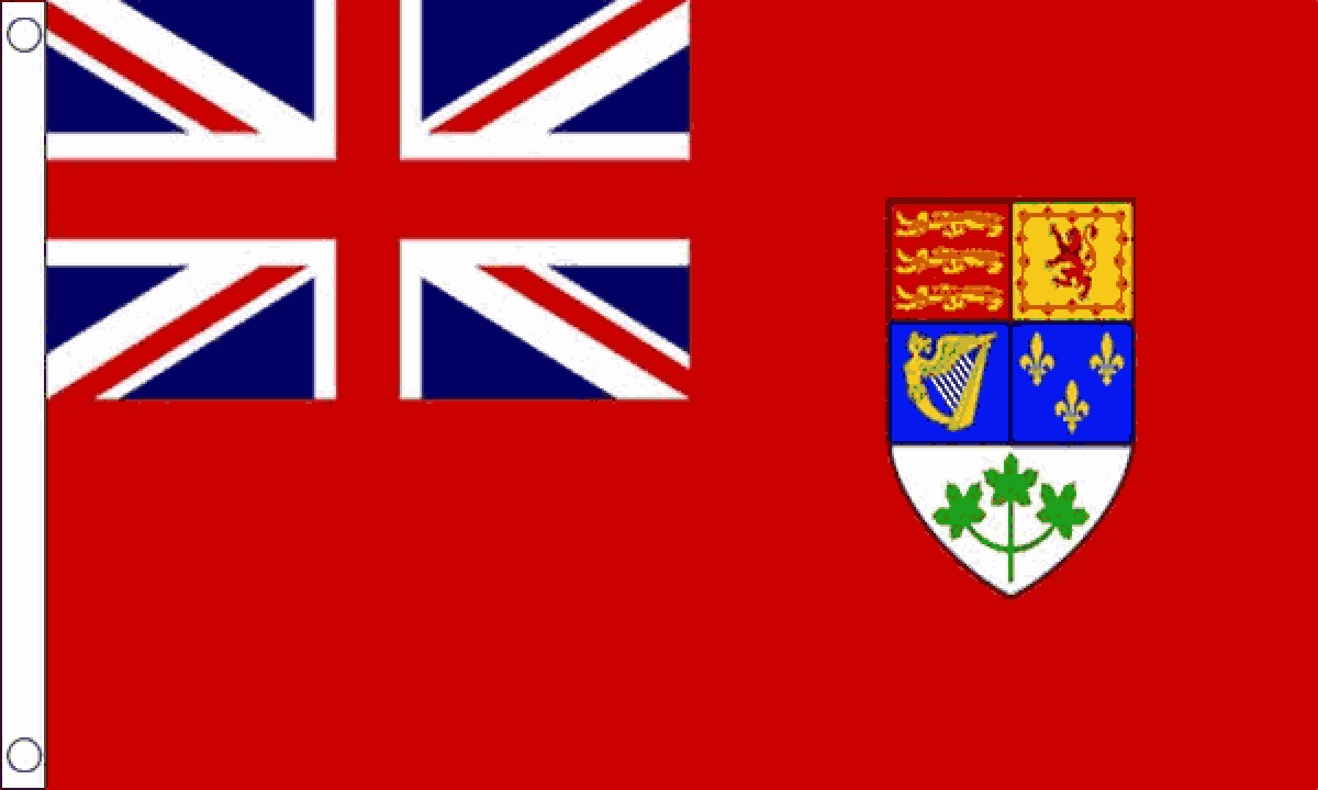 Canadian WWII Flag (Medium)