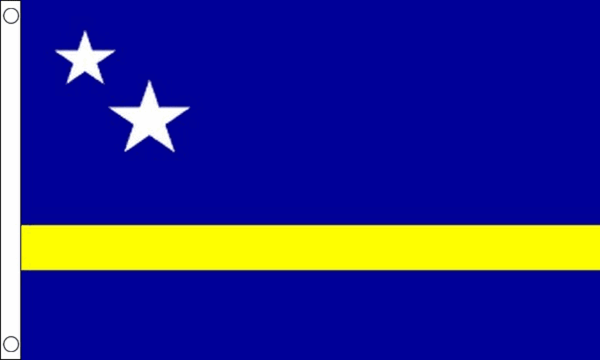 Curacao Traditional Sewn Flag