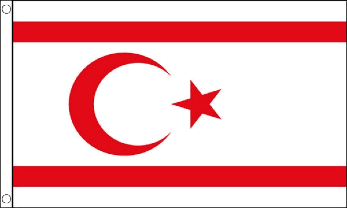 Cyprus North Flag (Small)
