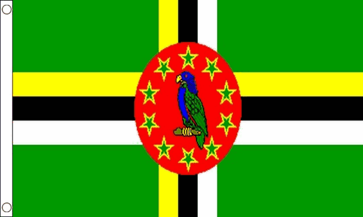 Dominica Flag (Medium)