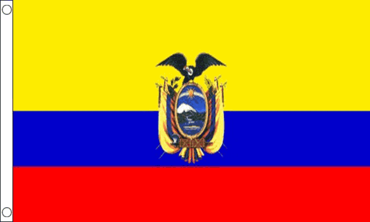 Ecuador Flag (Medium)