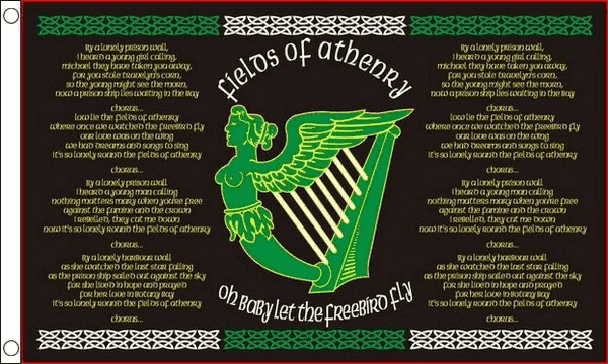 Fields Of Athenry Flag (Medium)