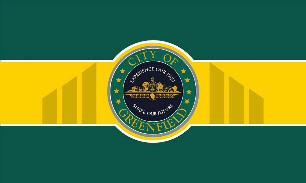 Greenfield Indiana Outdoor Flag