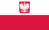 Poland Crest Traditional Sewn Flag