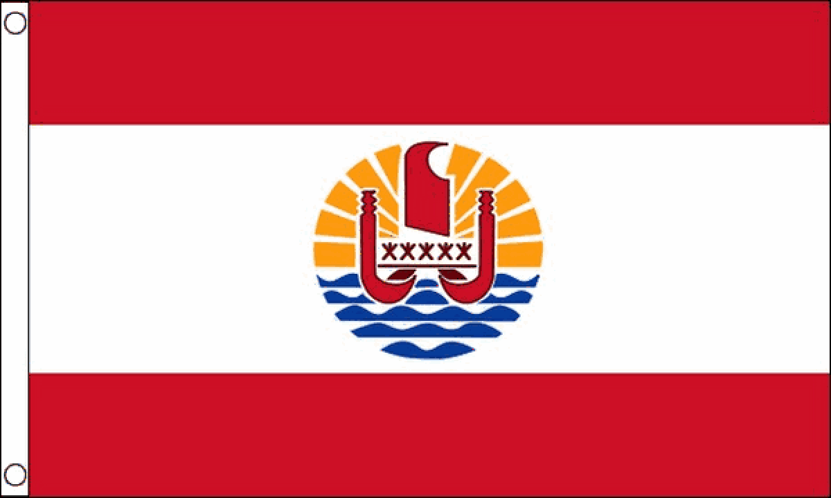 French Polynesia Flag (Small)