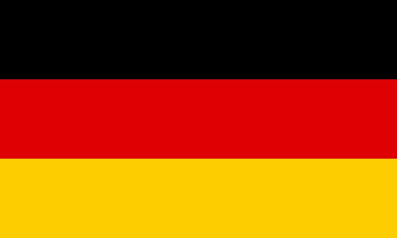 Germany Traditional Sewn Flag