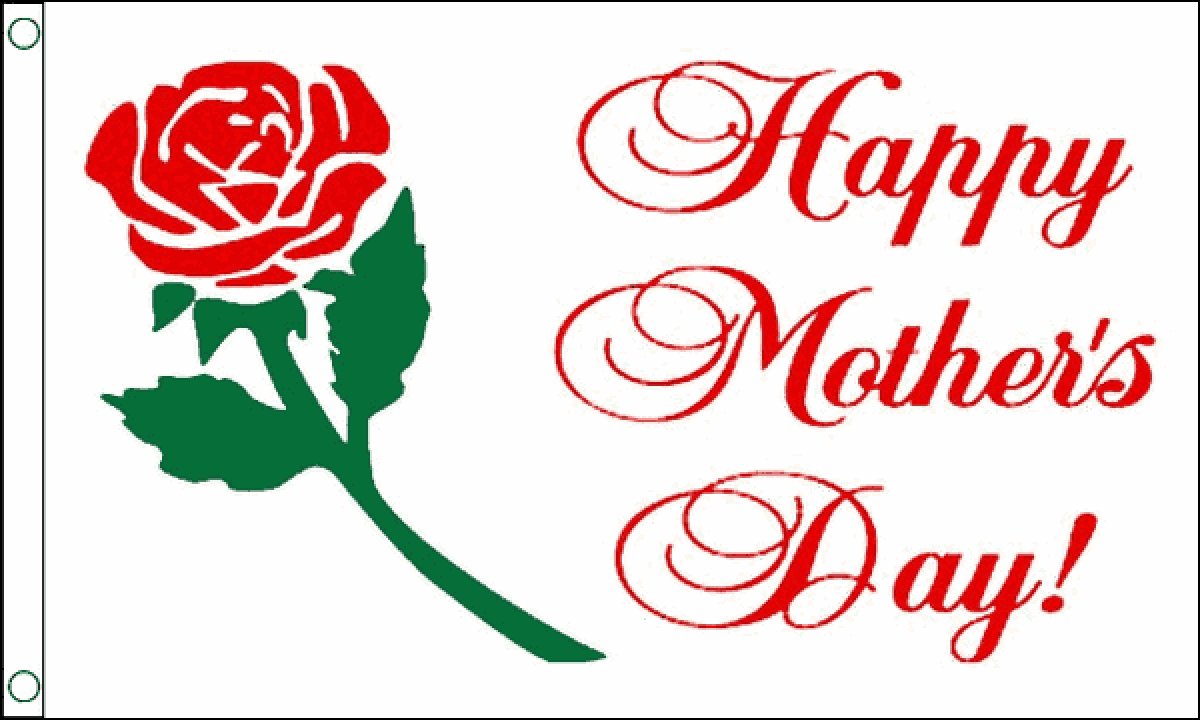 Happy Mothers Day Flag (Medium)
