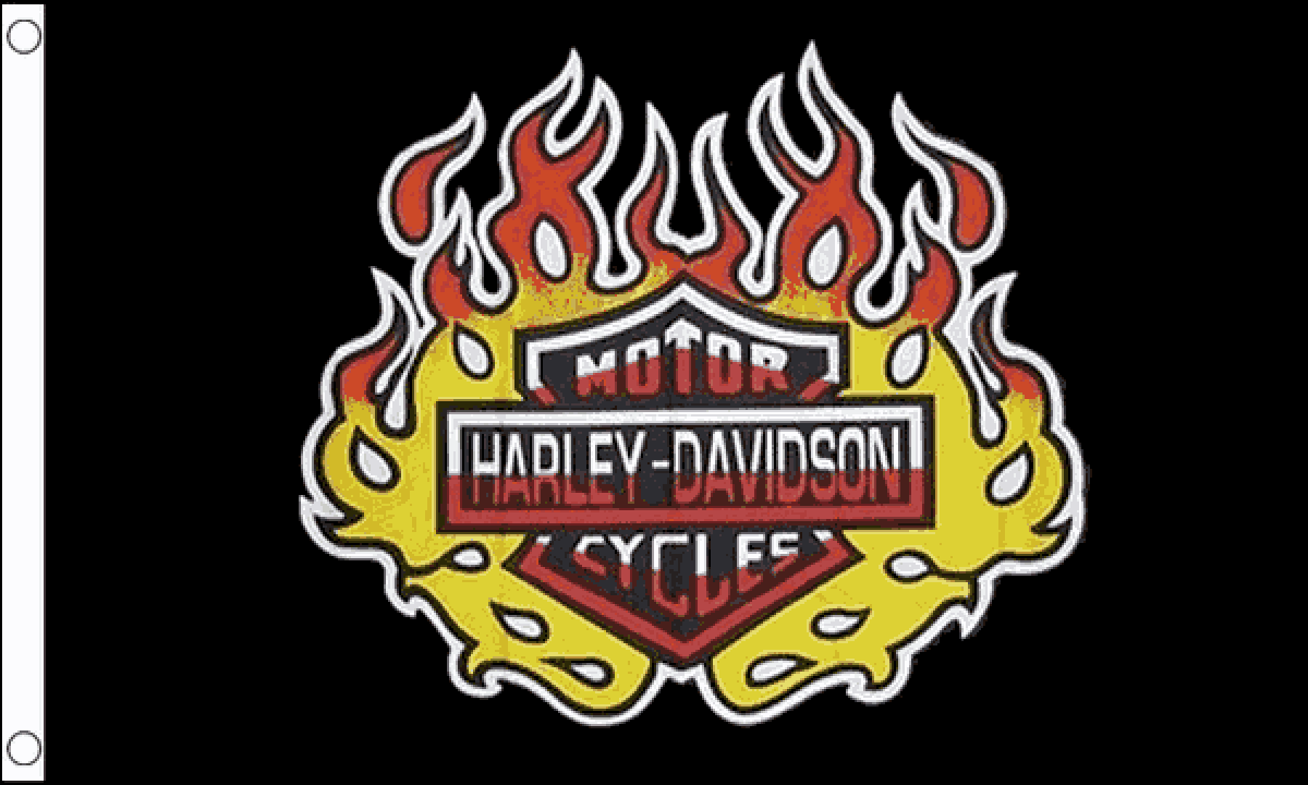 Harley Davidson Flag (Medium)