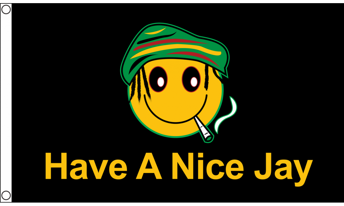 Have A Nice Jay Flag (Medium)