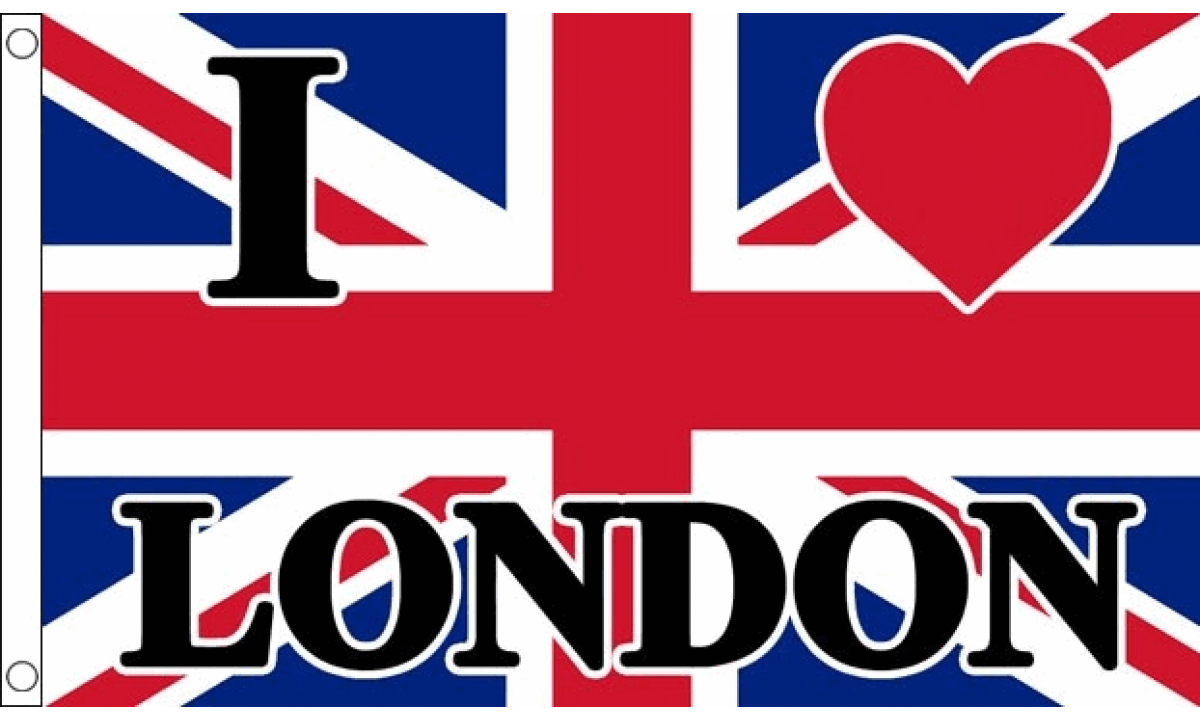 I Love London Flag (Medium)