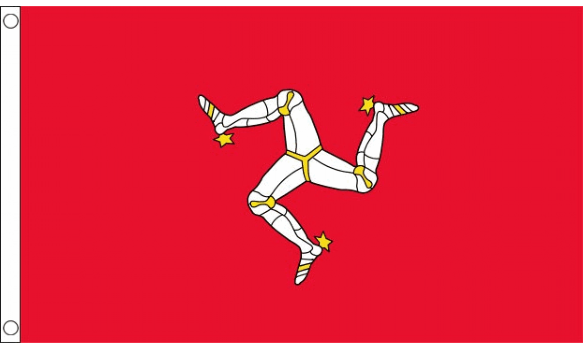Isle of Man Outdoor Quality Flag