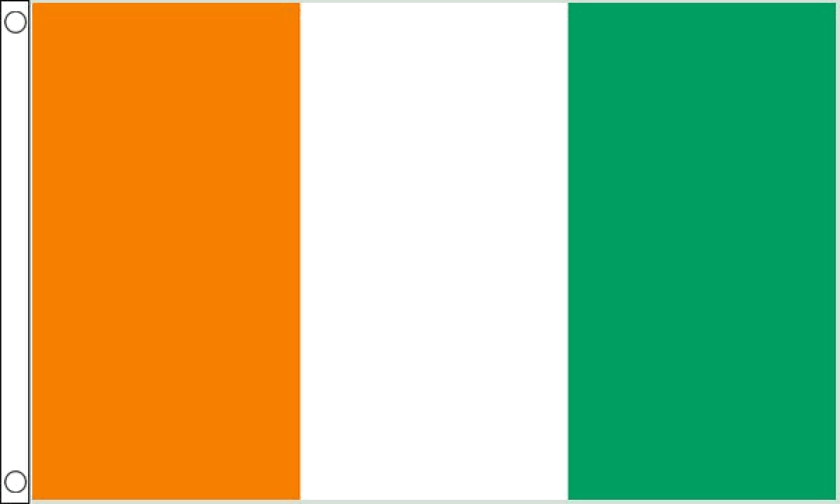 Ivory Coast Flag (Large)