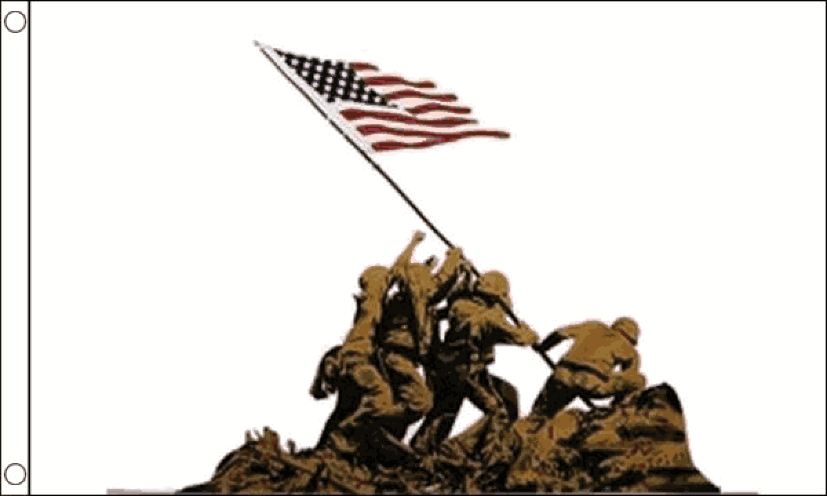 Iwo Jima Flag (Medium)