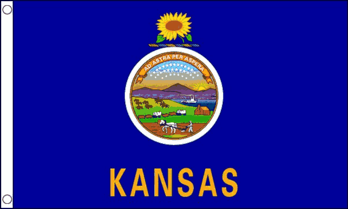 Kansas Flag (Medium)