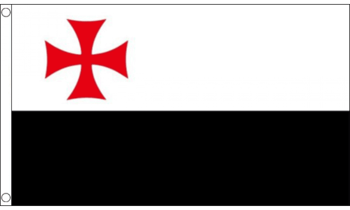 Knights Templar Flag (Medium)