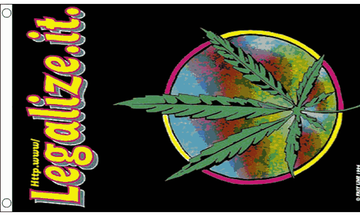 Legalize it Flag (Medium)