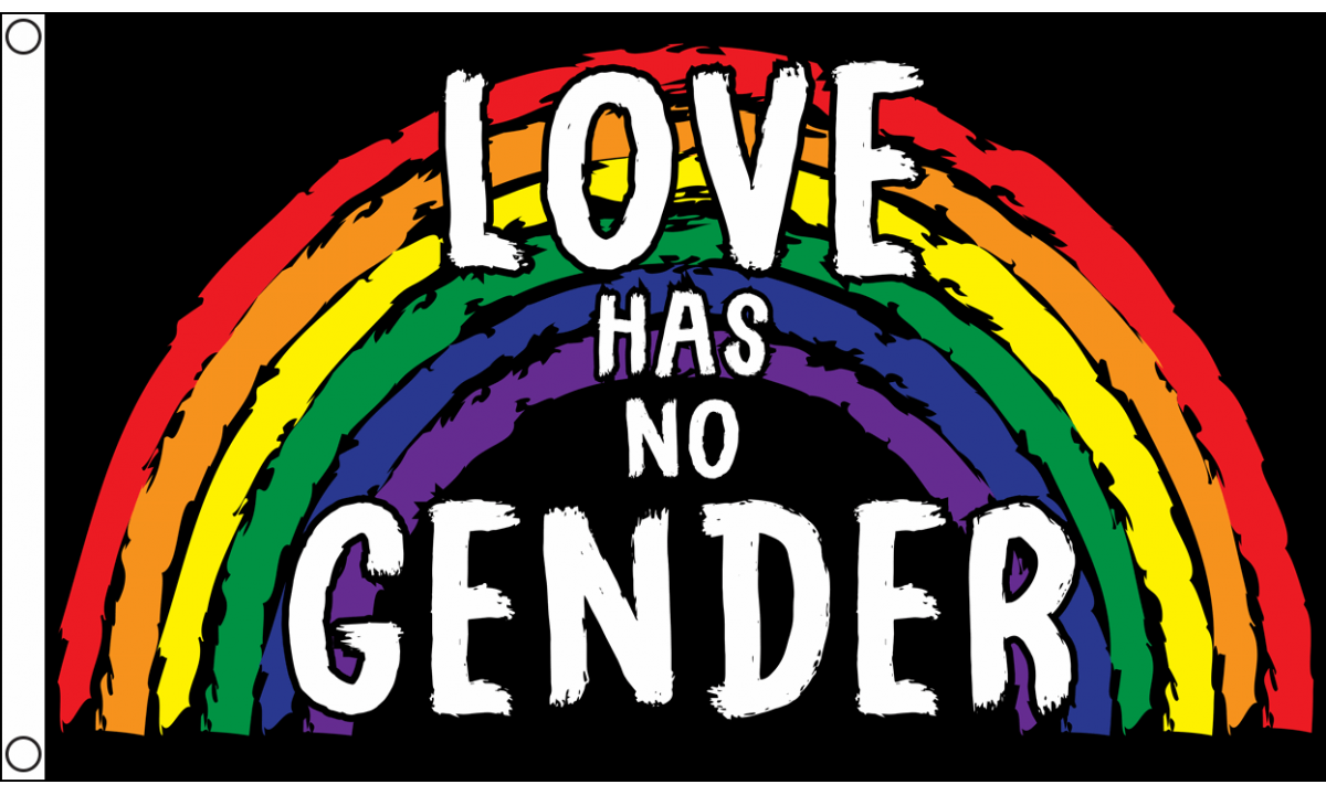 Love Has No Gender Flag (Medium)