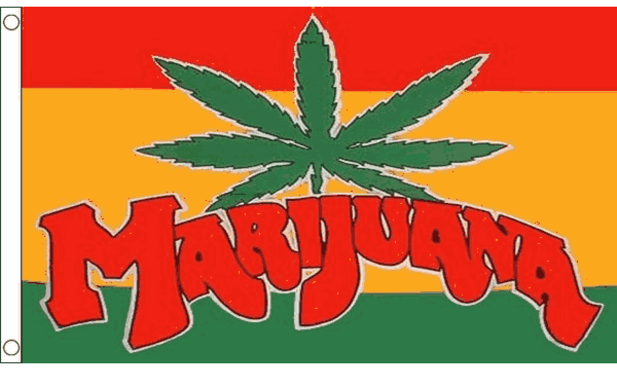 Marijuana Flag (Medium)