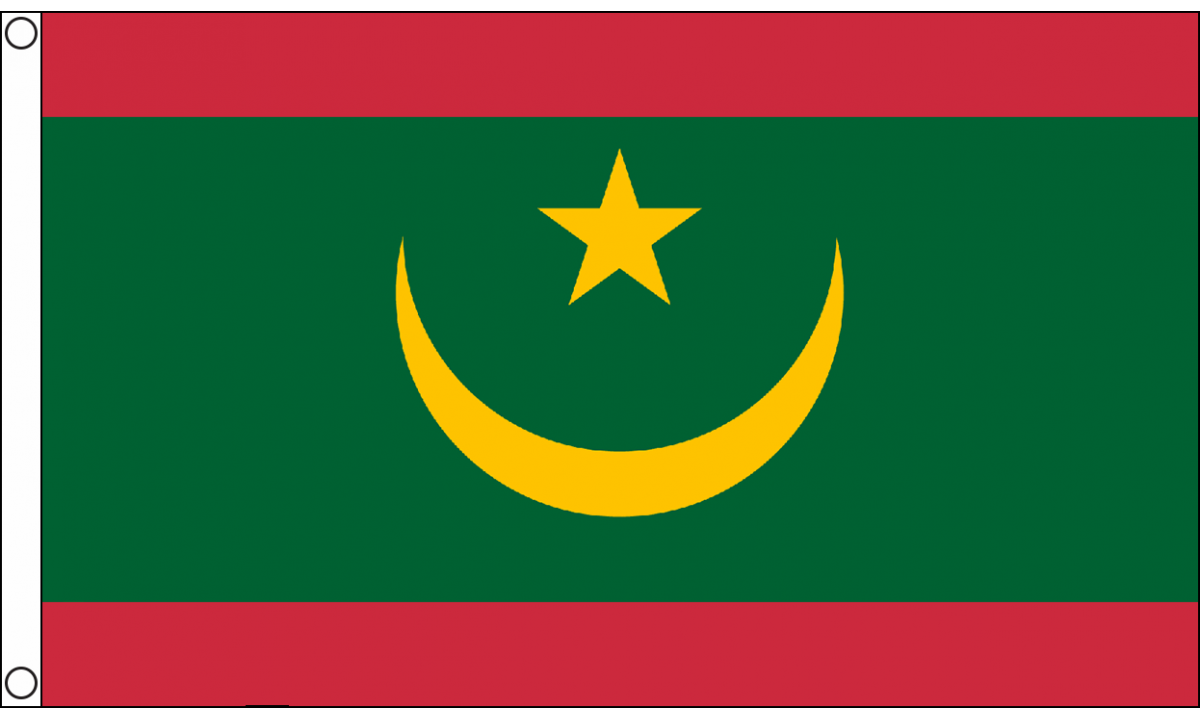 Mauritania New Flag (Medium)