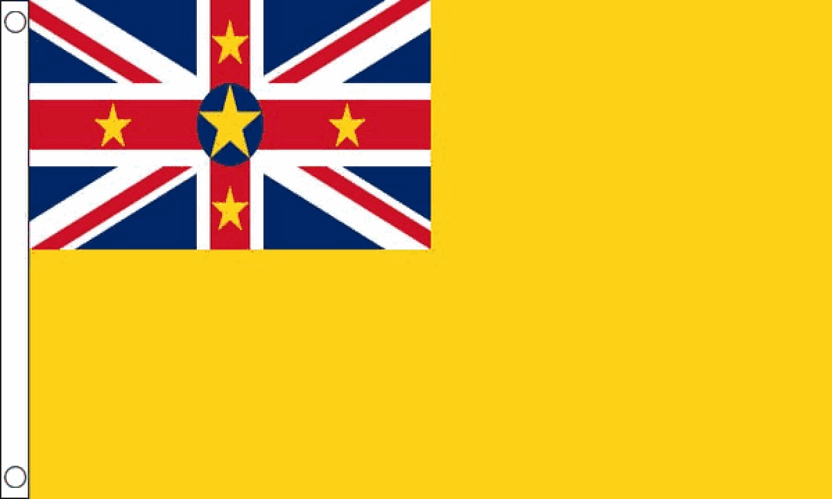 Niue Flag (Medium)