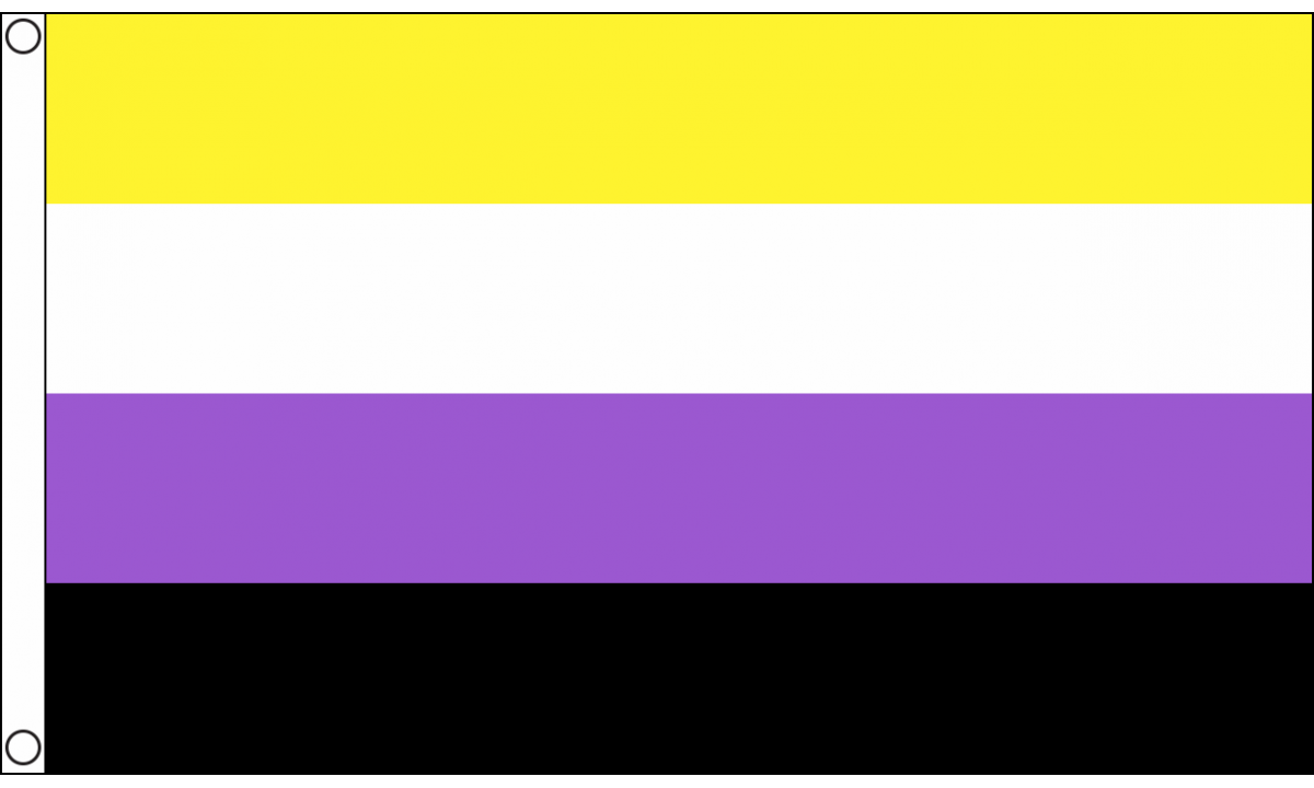Non-Binary Flag (Medium)