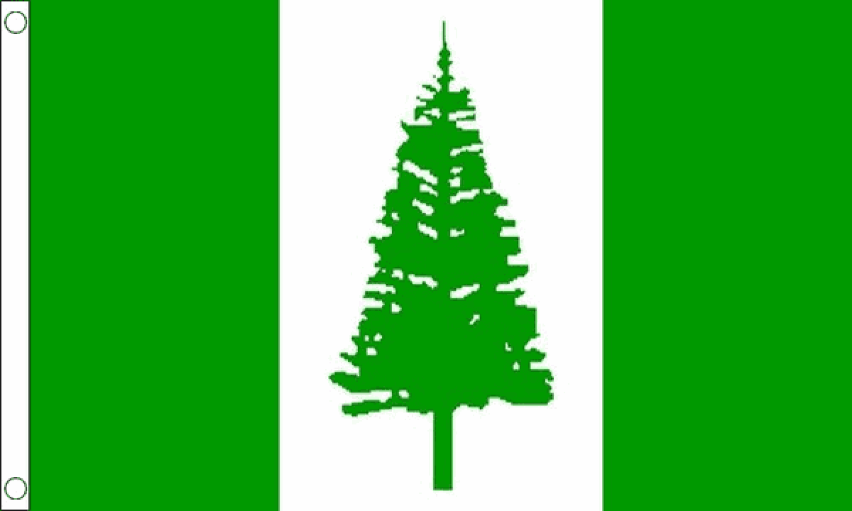 Norfolk Island Traditional Sewn Flag