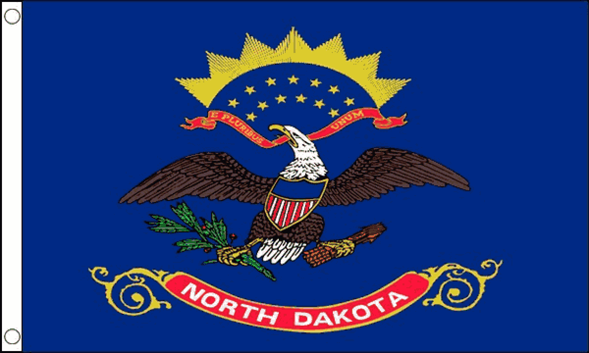 North Dakota Flag (Medium)