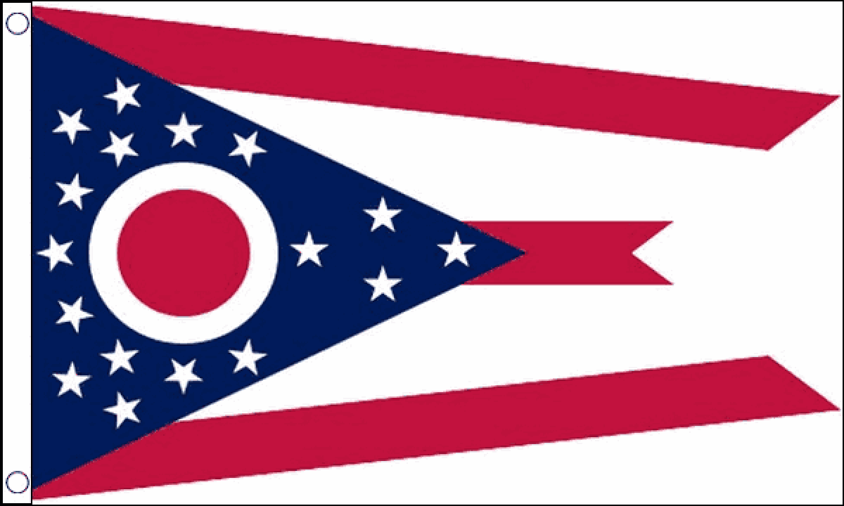Ohio Flag (Medium)