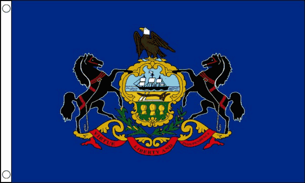 Pennsylvania Flag (Medium)