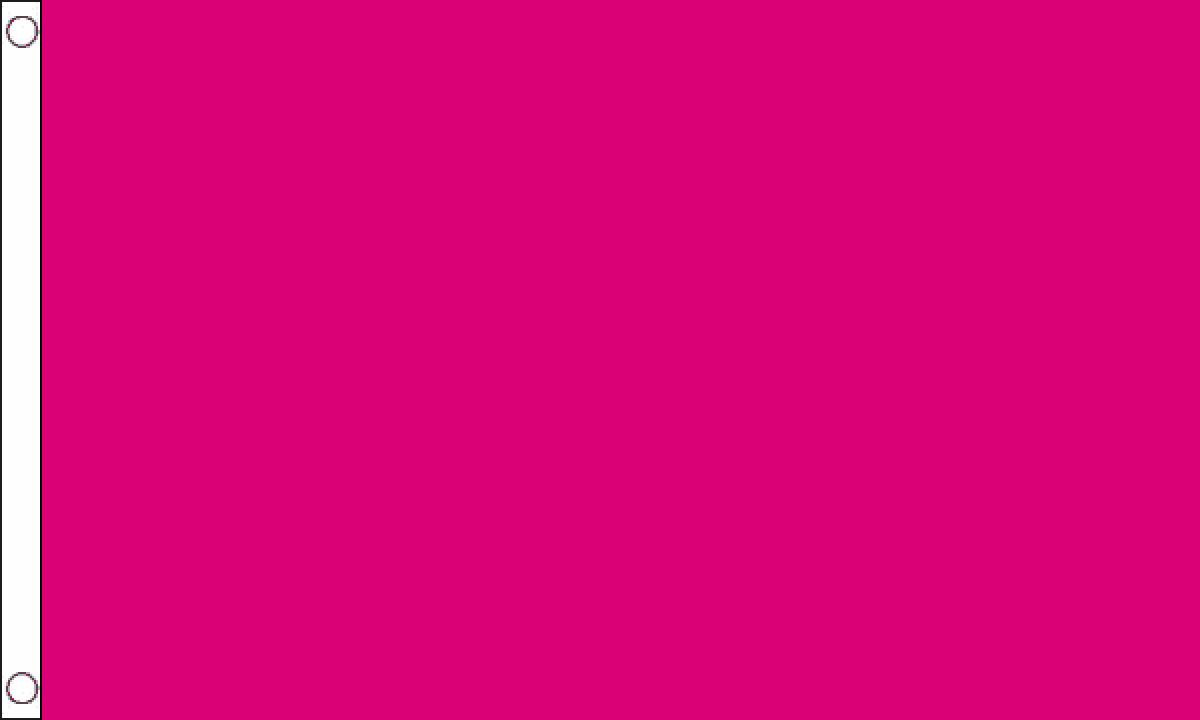 Plain Cerise Flag (Small)