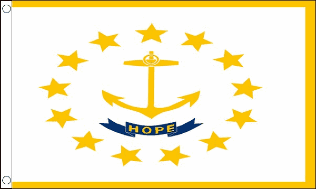 Rhode Island Flag (Medium)