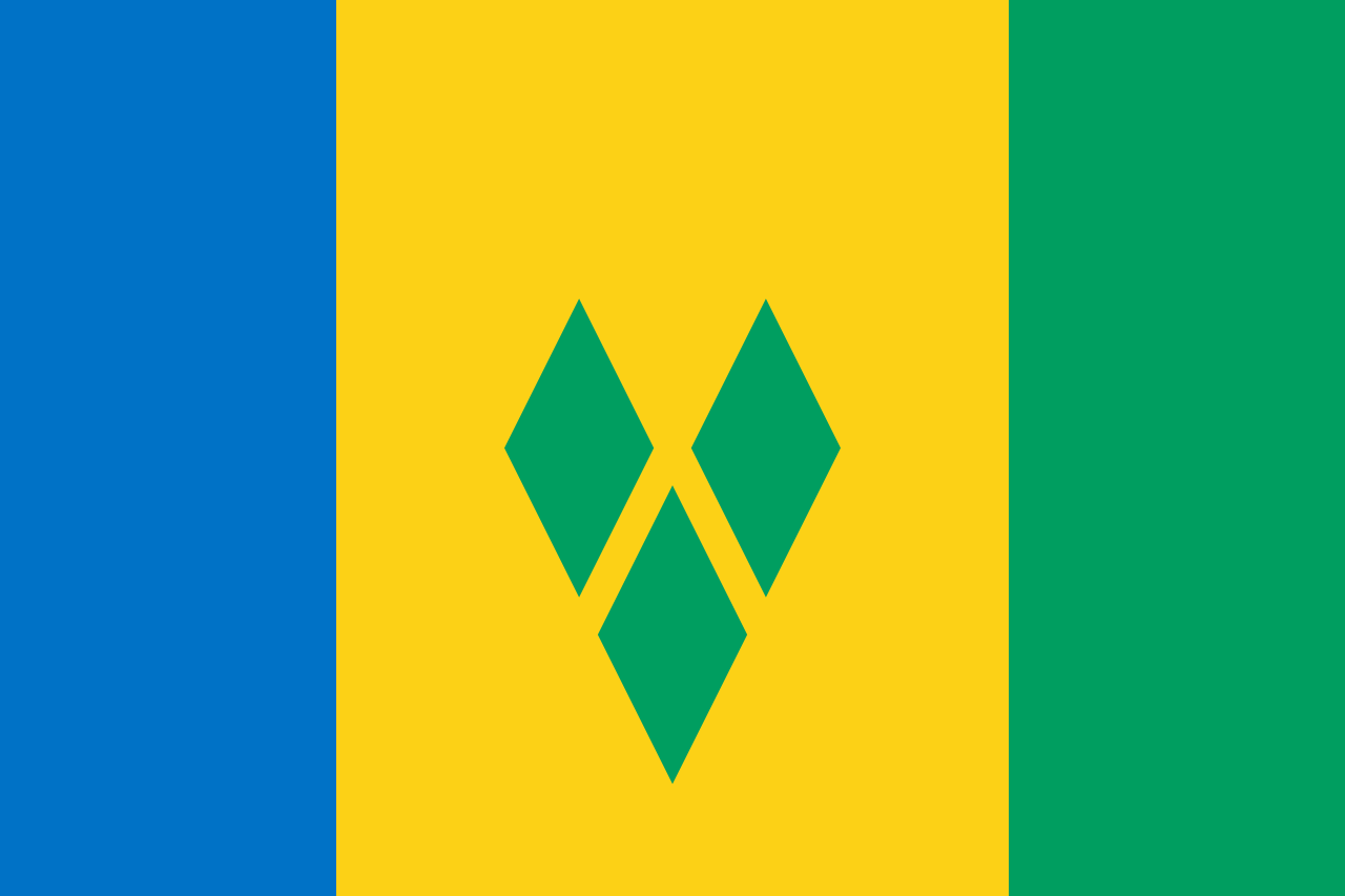 Saint Vincent and the Grenadines Flag