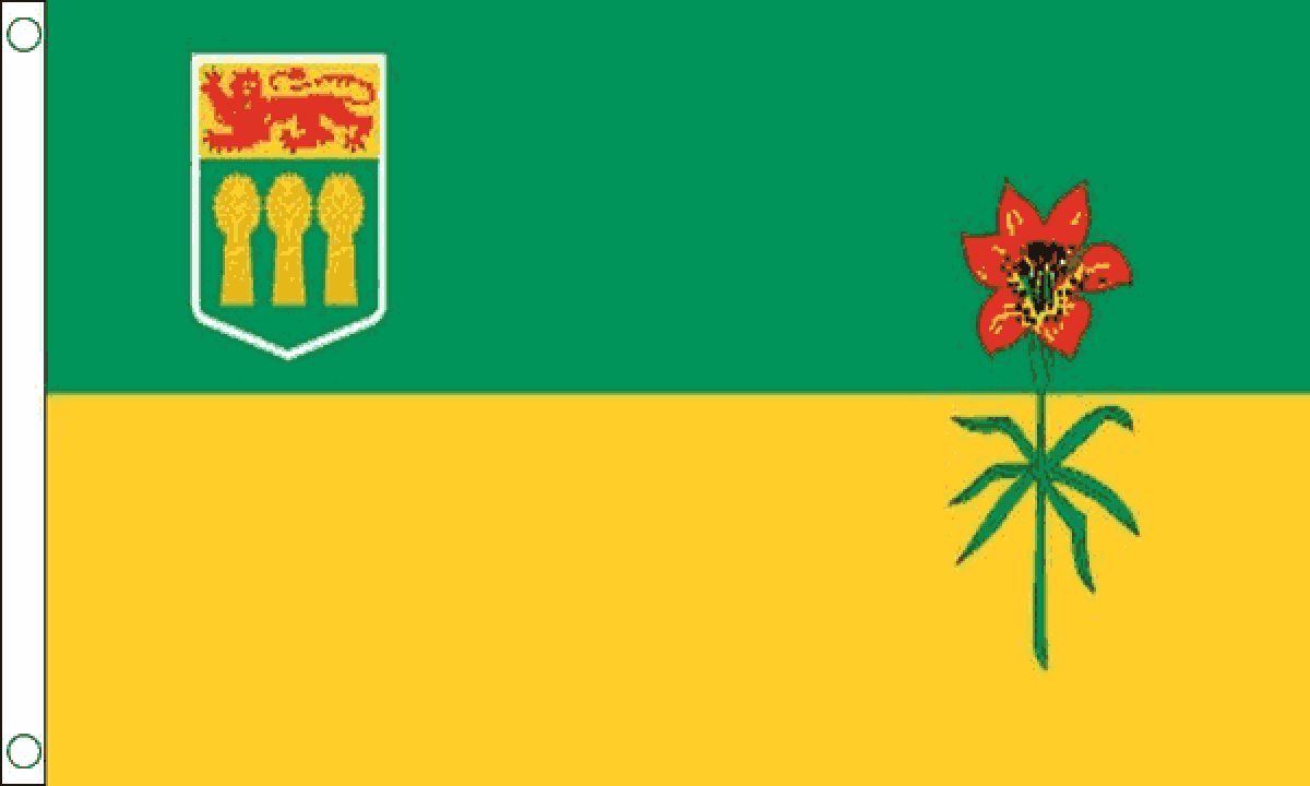 Saskatchewan Flag (Medium)
