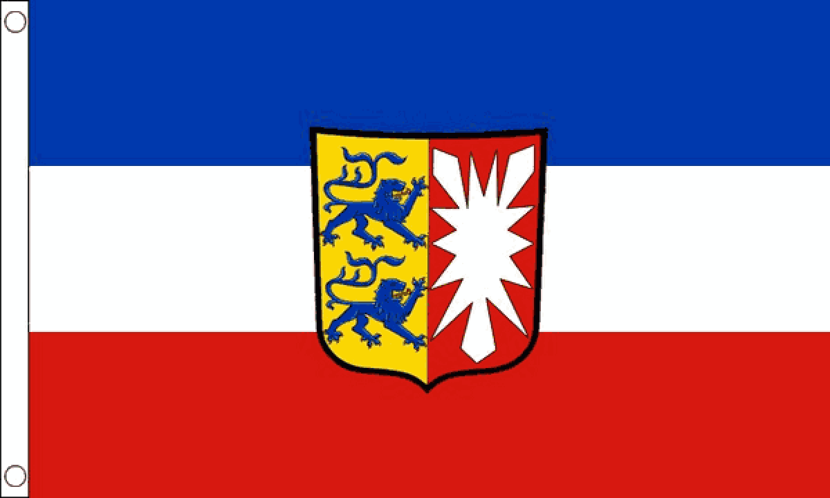 Schleswig-Holstein Flag (Medium)