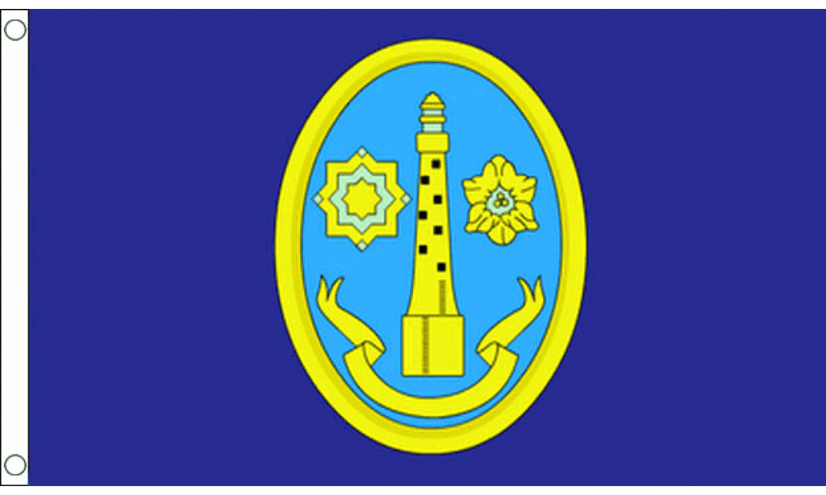 Scilly Isles (Lighthouse) Flag (Medium)