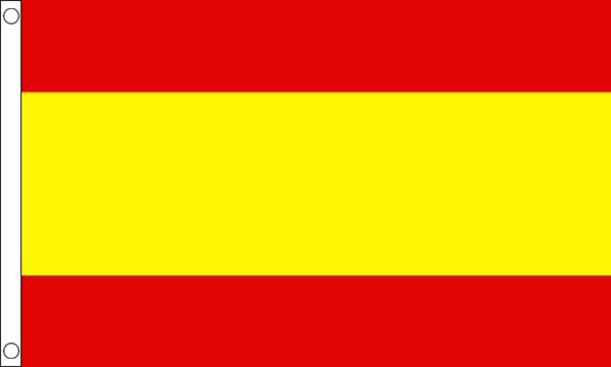 Spain No Crest Flag (Small)