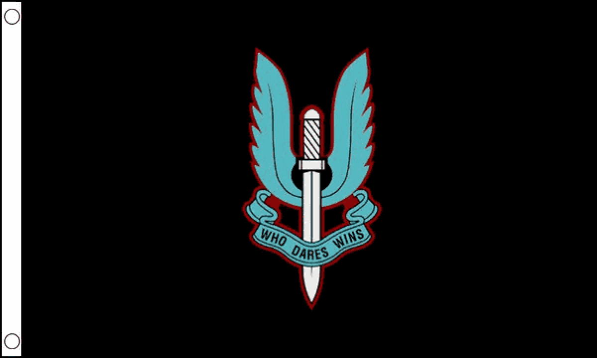 Special Air Service (SAS) Black Flag (Small)