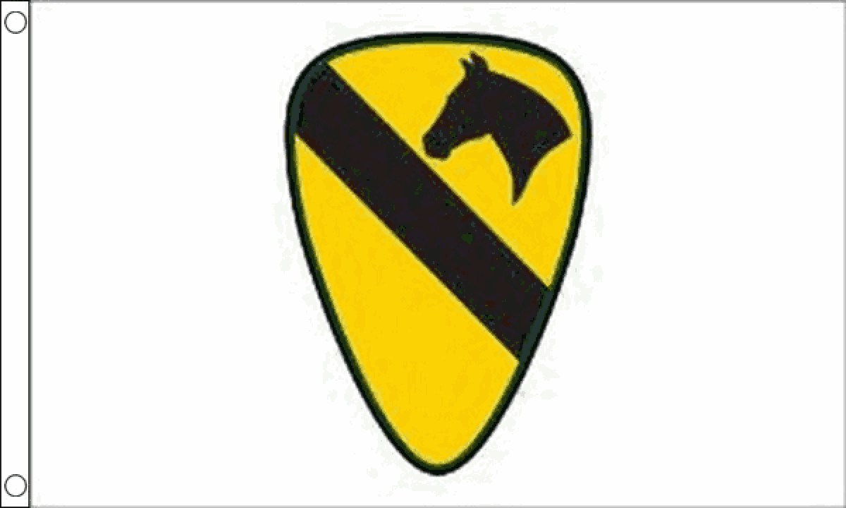 US Airborne (1st Cavalry) Flag (Medium)
