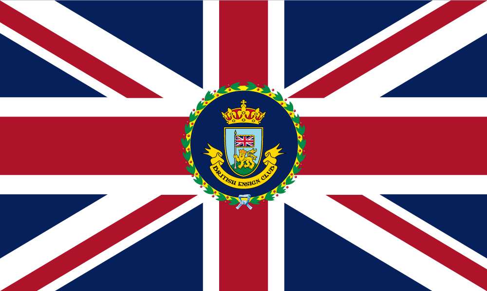 British Ensign Club Officers Flag